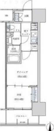 尾頭橋駅 徒歩9分 11階の物件間取画像